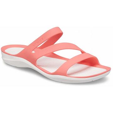 Sandalias Crocs Swiftwater™ Mujer Rosas | Mexico 0483GSOL